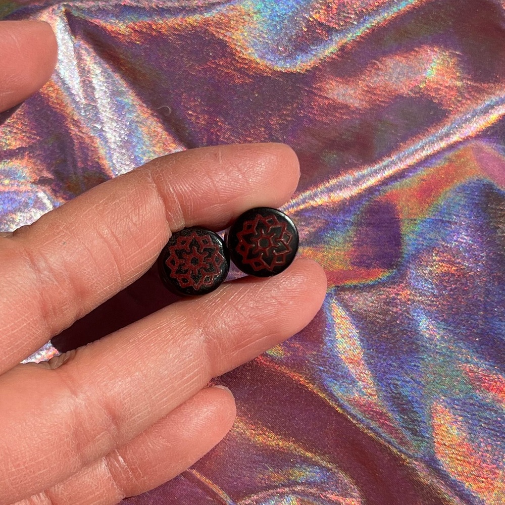 Diablo Organics 00g Double Flared Horn Plugs